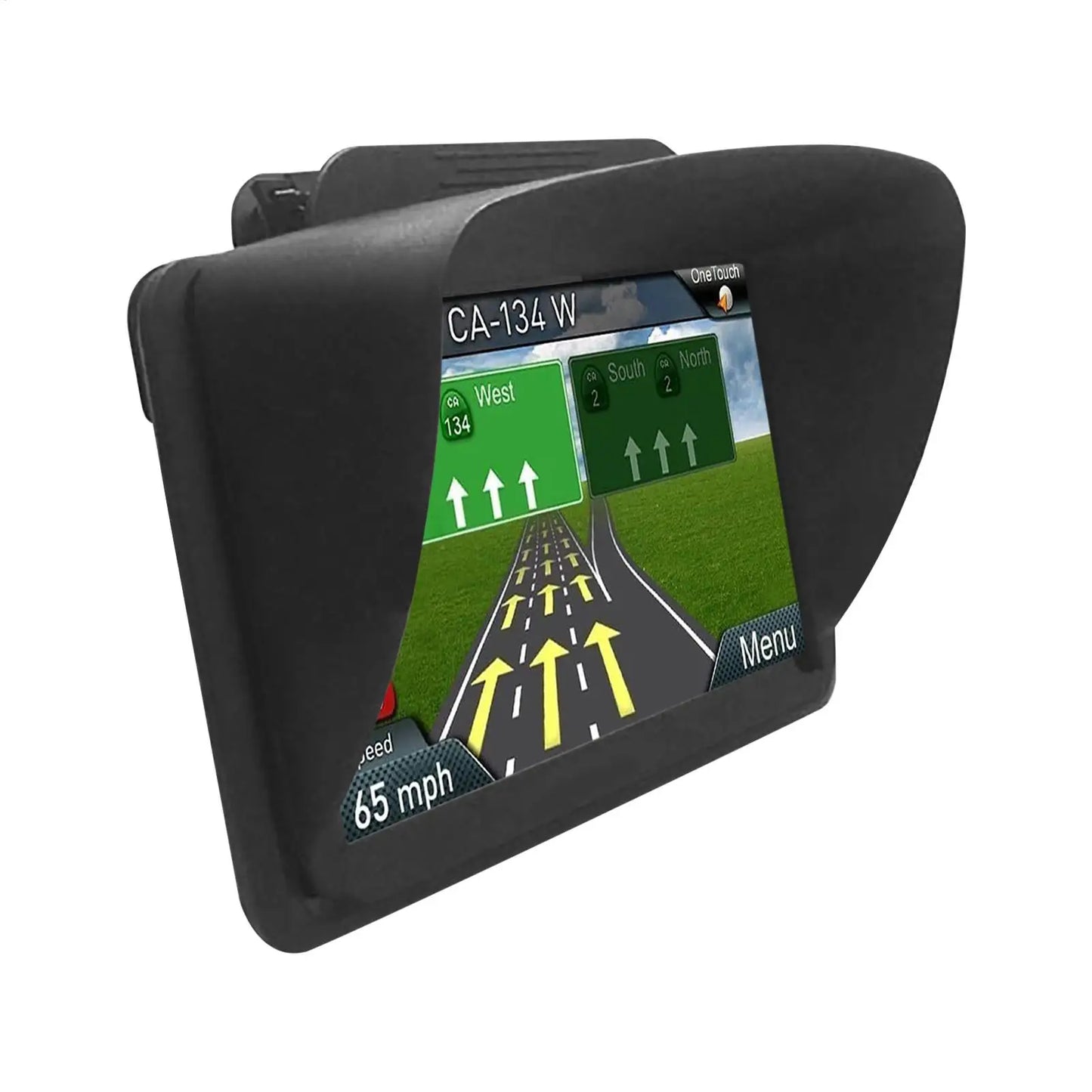 Car Navigation Sun Protection GPS Sun Shade CoverUniversal Vehicle Navigator Sun Shade Visor Anti-reflective For 6&7 Inch GPS