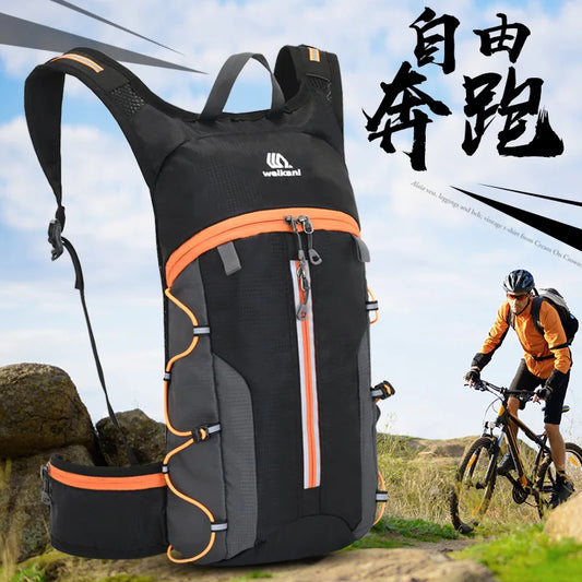 Outdoor Cycling Backpack Mountain Bike Bag Outdoor Double-Shoulder Bag Lightweight Casual Travel Bag Cycling Gear