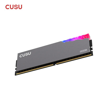 CUSU Memoria Ram RGB RAM ddr4 8GBx2 16GBx2 3200MHz 3600MHz ddr4 ram 1.35V Dual Channel UDIMM Desktop Memory