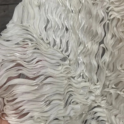 Chinese-Style Abstract Irregular Texture Fabric Designer Material for Handmade DIY Decoration Hanfu Sewing Accessories Wholesale