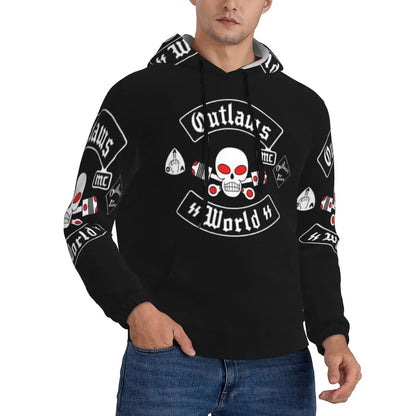 Outlaws Mc Support Hoodie Harajuku Pullover Autumn Winter Men Women Sweatshirts Long Sleeve Tops