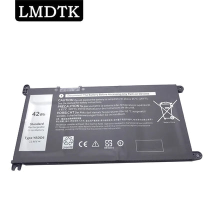 LMDTK New Laptop Battery for  Dell Inspiron YRDD6 5480 5481 5485 5491 5591 5593 3583 3310 2-in-1 3493 3582 3593 3793 5584 5493