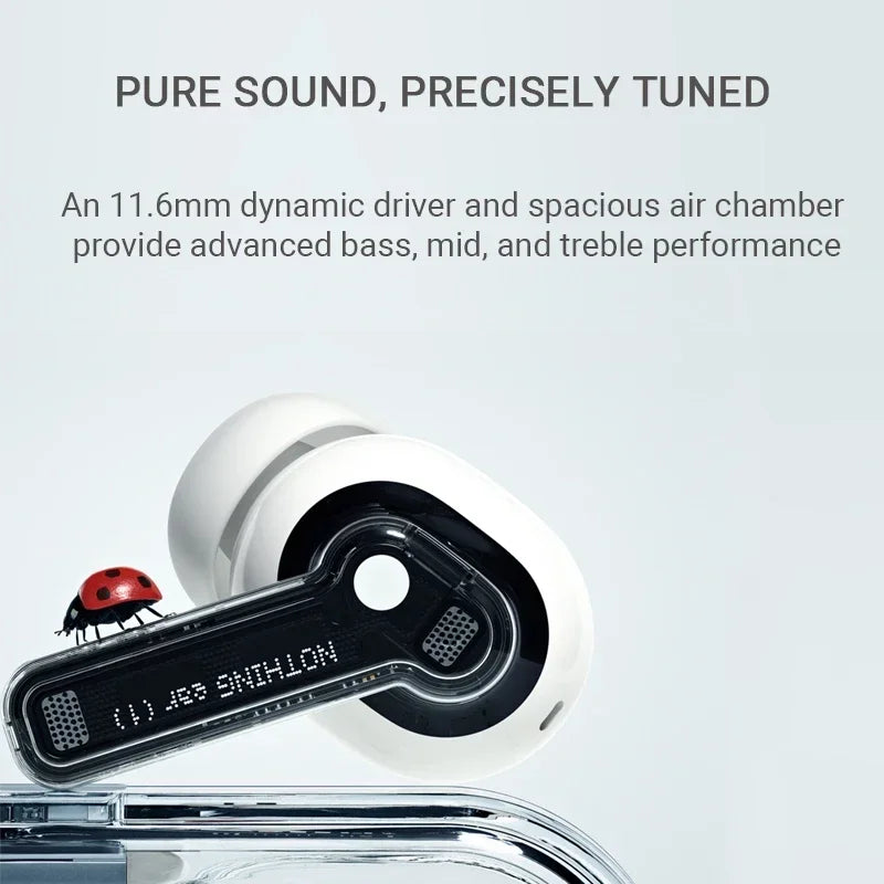 Nothing Ear 1 True Wireless Earphones Active Noise Reduction In-Ear Bluetooth Earphone Portable Waterproof For Music Work Gamer