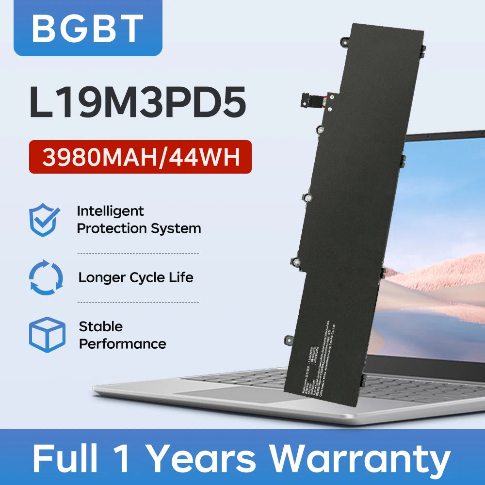 BGBT L19M3PD5 L19C3PD5 Laptop Battery For Lenovo ThinkPad E14 E15 Gen2 Gen3 L20C3PD4 L20D3PD4 L19D3PD5 L19M3PD5 L19L3PD5