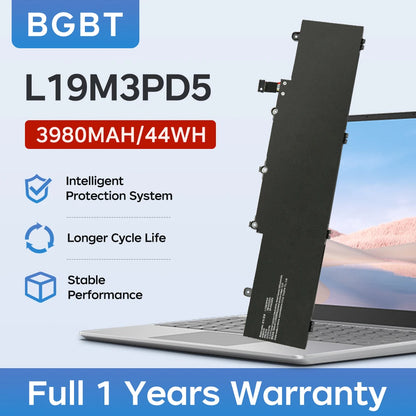 BGBT L19M3PD5 L19C3PD5 Laptop Battery For Lenovo ThinkPad E14 E15 Gen2 Gen3 L20C3PD4 L20D3PD4 L19D3PD5 L19M3PD5 L19L3PD5