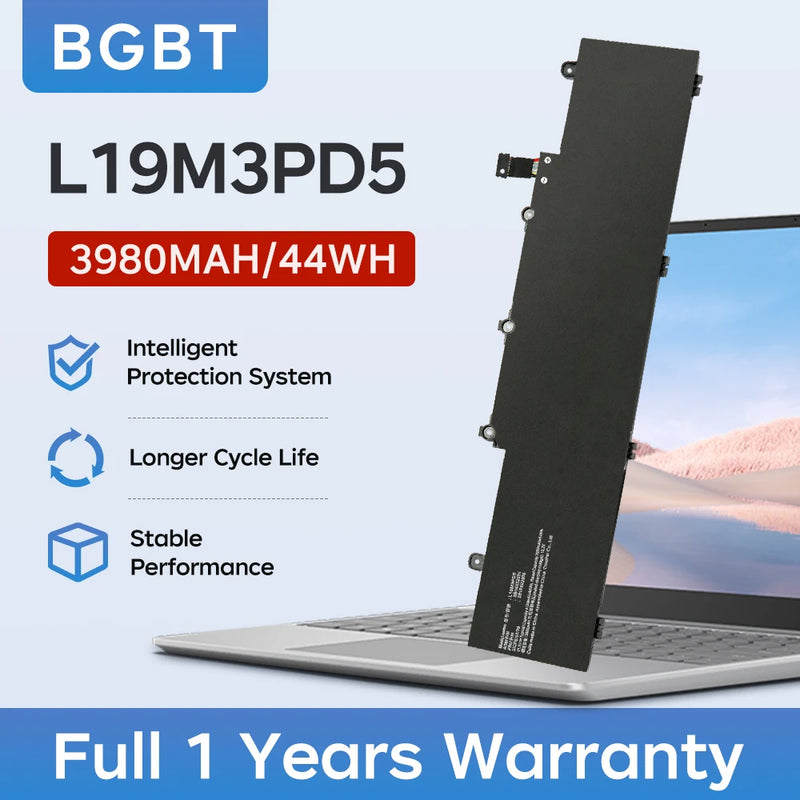 BGBT L19M3PD5 L19C3PD5 Laptop Battery For Lenovo ThinkPad E14 E15 Gen2 Gen3 L20C3PD4 L20D3PD4 L19D3PD5 L19M3PD5 L19L3PD5