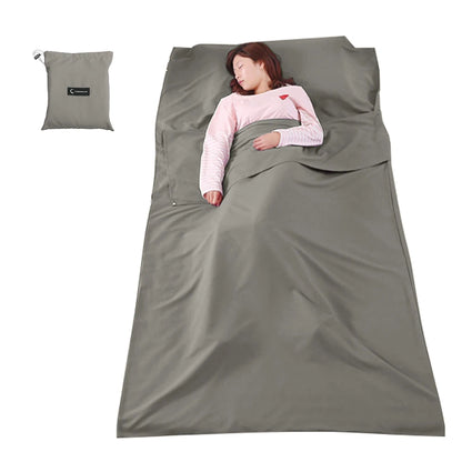 Lightweight Sleeping Bag Liner Sleeping Sack Outdoor Camping Hotel Travel Sheet
