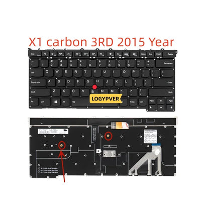 Laptop Keyboard For Lenovo Thinkpad X1 Carbon X1C 3RD 2ND 3TH 4TH 5TH 6TH 7TH 8TH 2013 2014 2015 2016 2017 2018 2019 2020 Year