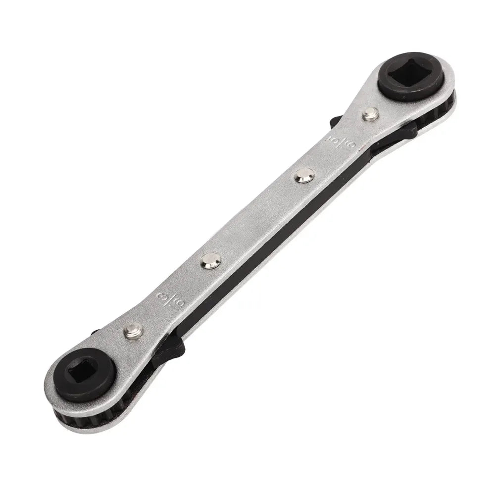 1/4 3/8 3/16 5/16 inch Double-ended Ratchet Wrench Durable Construction Ratcheting Mechanism Refrigeration Wrench Professional