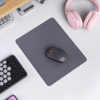 Baseus Mouse Pad PU Leather 26*21cm Waterproof Mousepad Non-Slip Desk Mat PC Gamer Desktop Computer Accessories Mice Mouse Pads