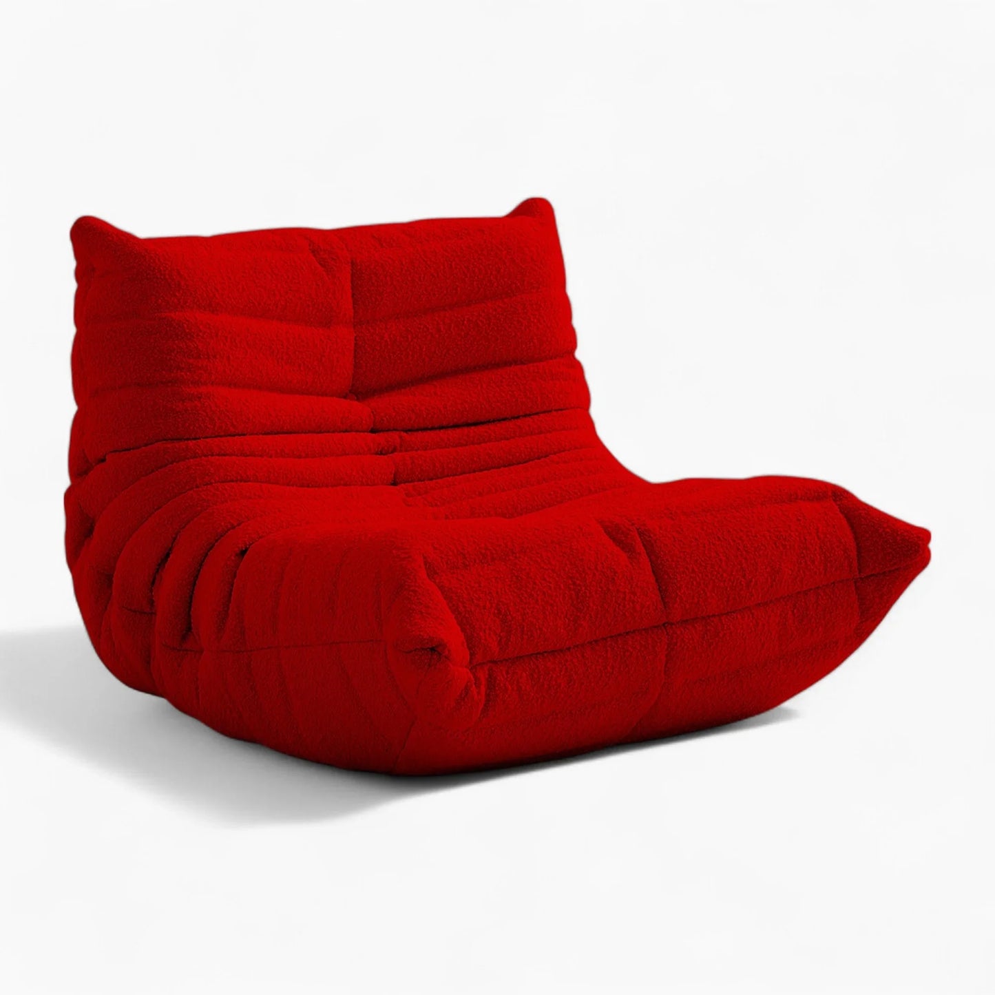 Caterpillar sofa Frameless Sofa Modern Living Room Balcony Lounge Lazy Sofa Available White Lamb Wool Sofa Beanbag Sponge Sofa