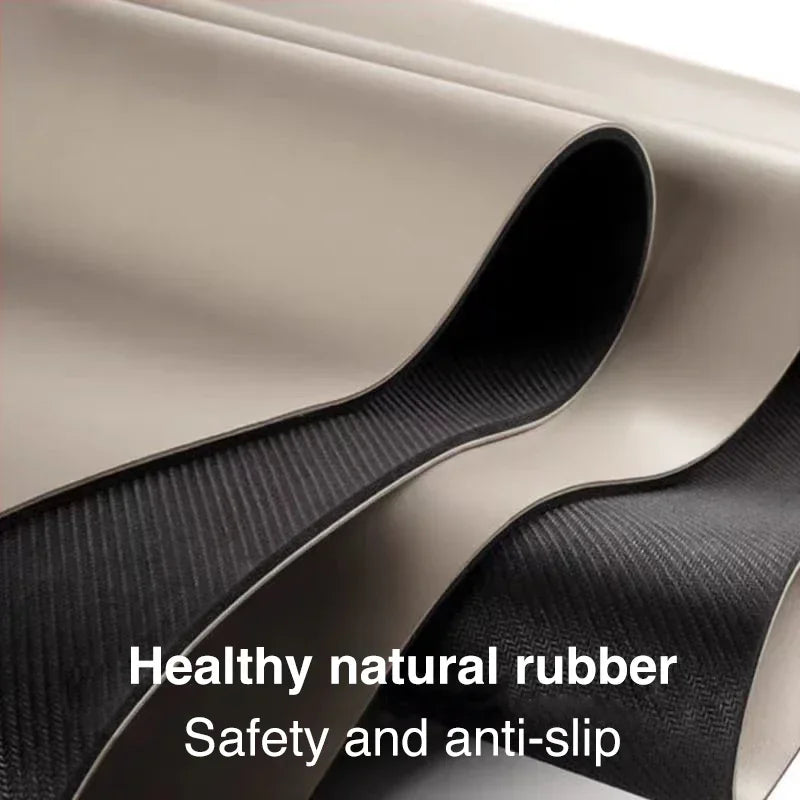 Anti Slip Custom Yoga Mats Eco Friendly Natural Rubber Oval Curve Pu Yoga Mat Arch Pill Shape Arched  Yoga Mat Thick 5mm