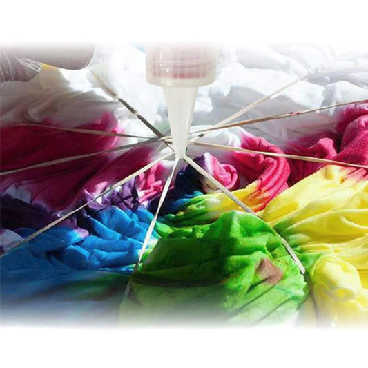 6/8/10 Colors Tie-Dye Kit Fabric Textile Paints Colorful Tie Dying for Craft Arts Fabric Textile Party