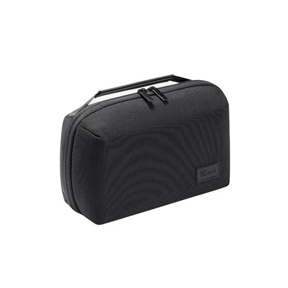 Compact Cable Organizer Bag - Zippered Tech Pouch for Chargers, Cables, Earphones - Durable Travel Storage Bag Accessory
