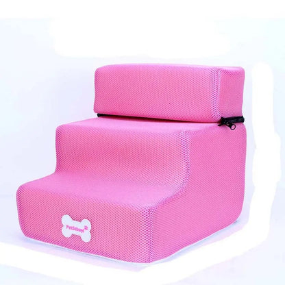 Multicolor Durable Puppy Climbing Dog Ramp Stairs Anti-slip Pet Ramp Ladder Dogs Bed Stairs Dog House Pet Supplies