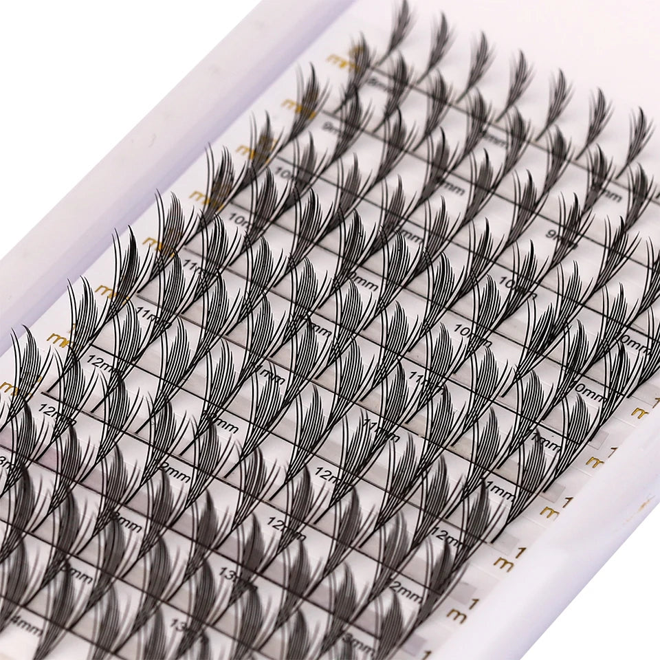 New Comic Eyelash Fan Anime Spire Individual Feather Shaped Eyelash Extensions Manga Elf Style Lashes Extensions Cosplay  Makeup