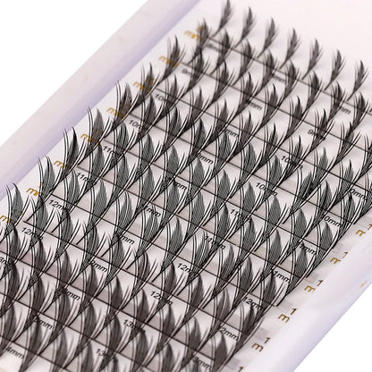 New Comic Eyelash Fan Anime Spire Individual Feather Shaped Eyelash Extensions Manga Elf Style Lashes Extensions Cosplay  Makeup