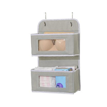 Over-The-Door Hanging Organizer - Extra Large Multi-Layer Storage Bag for Toys Dorm Room Essentials & Closet Organization System