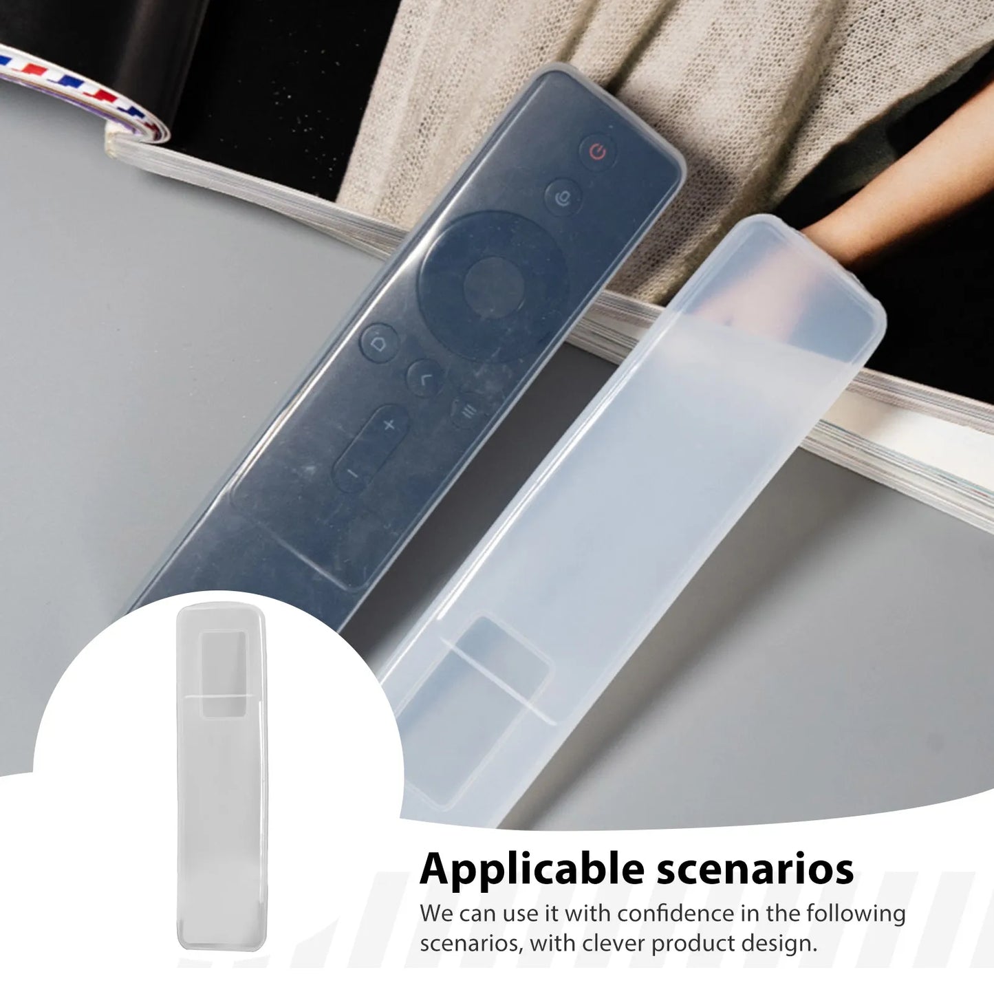 TV Remote Cover for Xiaomi Shockproof and Anti Slip Remote Covers for Xiaomi Remote Control