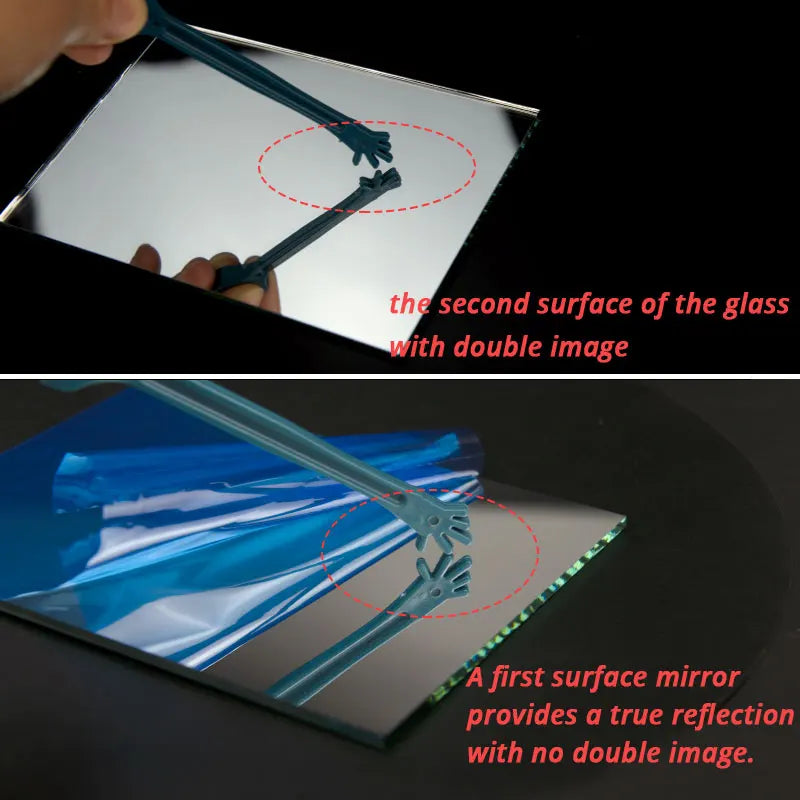 70x60mm 70X70MM Projector Front Surface Reflector Projector Mirror DIY Accessories High Reflectivity Lens 1pc