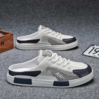 Casual Shoes For Men New Flat Canvas Sneakers Shoes Male Trend Walking Shoes Male Summer Street Style Student Sneakers