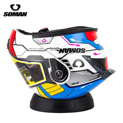 Motorcycle Helmet Stands Round Helmet Donut Ring Service Pad Portable for Clean Visor Remove Pads and Installing Equipments