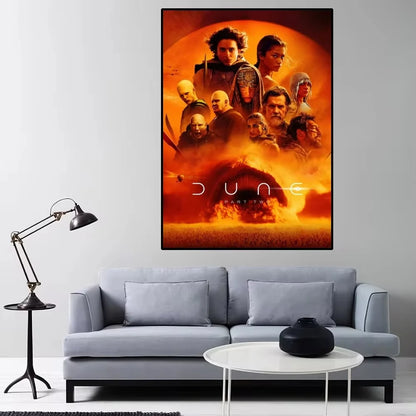 Dune Part Two Poster Home Room Decor Livingroom Bedroom Aesthetic Art Wall Painting Stickers
