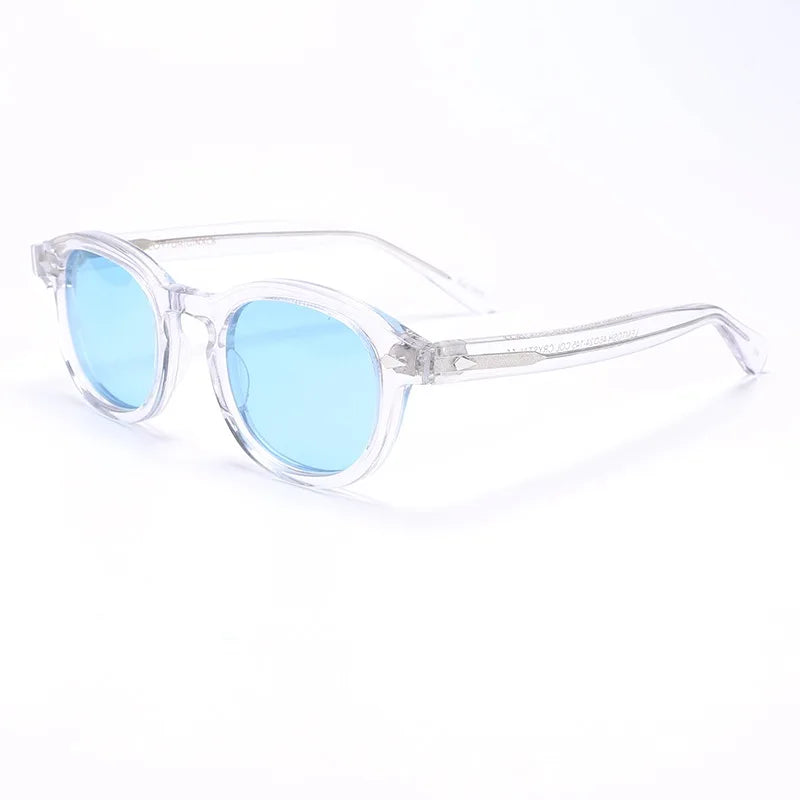 Lemtosh Sunglasses Man Johnny Depp Polarized Sun Glasses Woman Luxury Brand Vintage Acetate Frame Driver's Shade