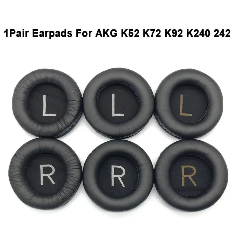 2Pcs Ear Pads for AKG K52 K72 K92 K240 242 Headphone Replacement Ear Pad Cushion Cups Cover Earpads Repair Parts