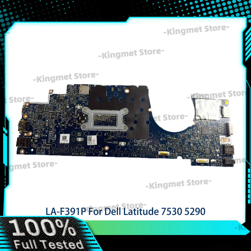 Notebook Mainboard For Dell Latitude 7530 5290 LA-F391P i3 i5 i7 7/8th Gen CN-02723N 0WHPNW 0GRNH7 01KWXC 0TKGT3 100% Tested