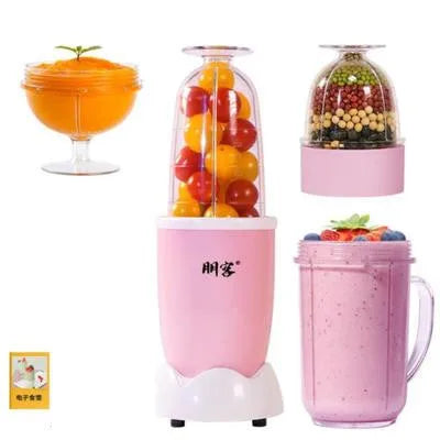 Blender Kitchen Chopper Portable Stationary Blender For Smoothies Mixer Machine Electric Juicer Food Processor Multifunctional