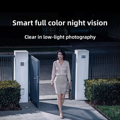 Xiaomi Smart Solar Camera 4 Pro 4G Dual Lens 5MP Solar Powered Outdoor Wireless Security Camera Two-way Audio Surveillance Cam