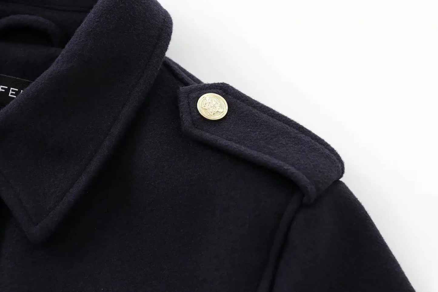 Autumn New Casual And Fashionable Women's Clothing European And American Style Simple And Versatile Shoulder Patch Top Jacket