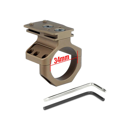 COMM C1 Modular Mount 1.54"/1.70" Optical Centerline Height 30/34mm Ring Size ScopeMount With Offset Optic Adapter
