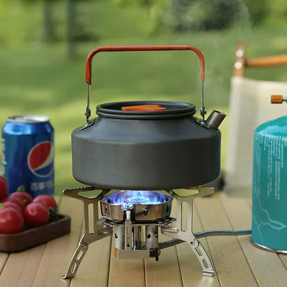 Outdoor Portable Three Head Stove Camping Windproof Stove Camping Picnic Burner Outdoor Foldable Gas Stove Newest Arrival