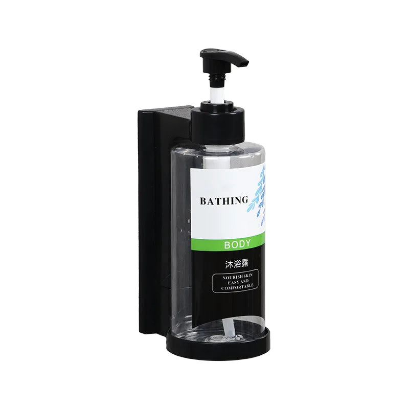 Soap Dispenser Set No Drill Wall Mounted 3 Chamber Shampoo Shower Gel Liquid Soap Dispenser for Bathroom Hotel Commercial Use