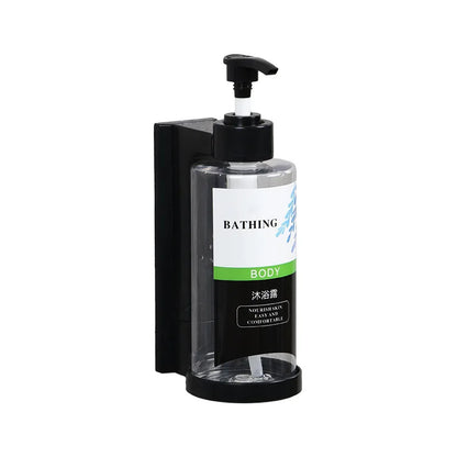 Soap Dispenser Set No Drill Wall Mounted 3 Chamber Shampoo Shower Gel Liquid Soap Dispenser for Bathroom Hotel Commercial Use