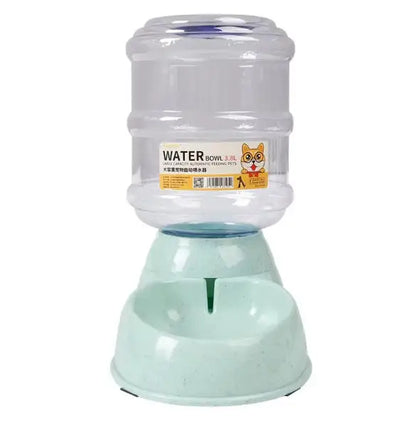 Dog Automatic Feeders Plastic Water Bottle Cat Bowl Feeding and Drinking Dog Water Dispenser Pet Feeding Bowl Pet Supplies