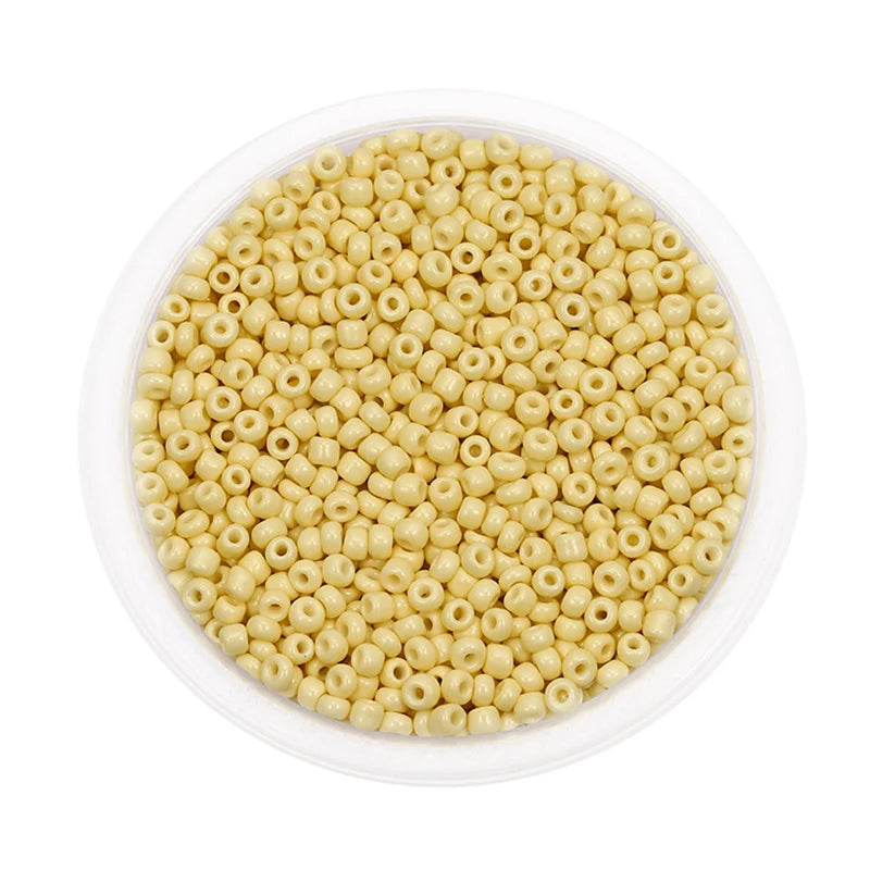 1000/500pcs 3/4mm Glass Seed Beads DIY Accessories Jewellery Making Materials Supplies Pony Bead For Craft Bracelets Jewelry