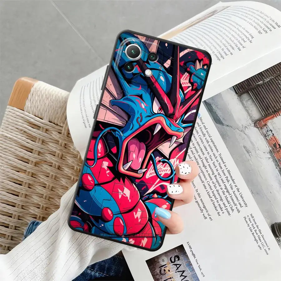 Funda Phone Cover Case for Xiaomi Mi 11T 12T Pro 15 Pro 12X 13 Lite 12 14 10T 11 Cool Pokemon Pikachu