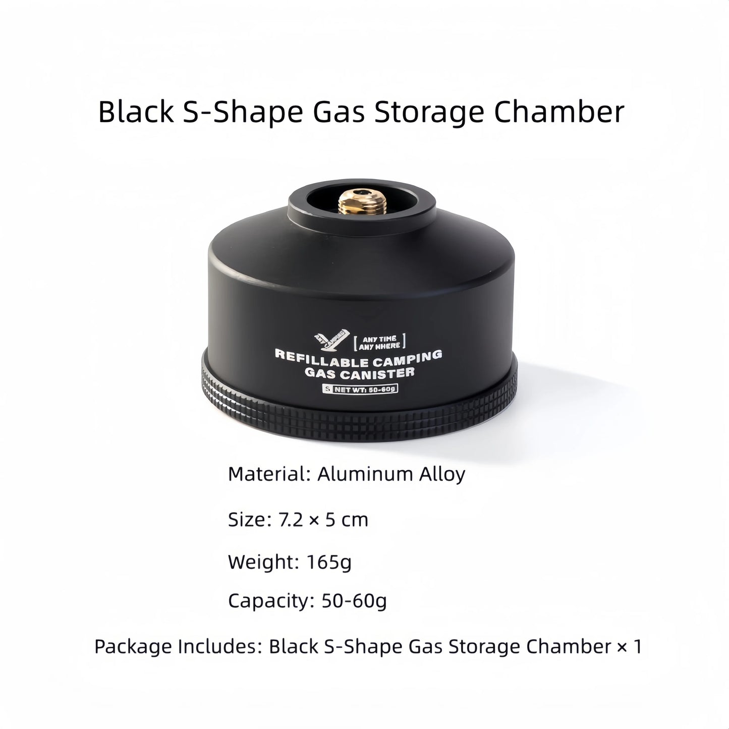 Outdoor Camping Gas Stove, Lightweight Portable Mini Burner, Separate Stove Head for Tea Cooking Hiking Backpacking