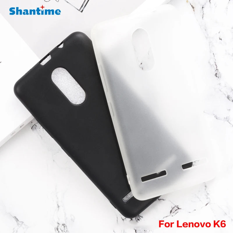 Case for Lenovo Vibe K6 TPU Shockproof Rubber Cover Protective Bumper Flexible Shell for Lenovo Vibe K6