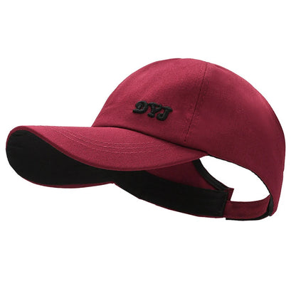 Summer Women's Sun Hat Outdoor Sports Running Snapback Baseball Hats Messy High Ponytail Bun Caps Female Casual Visors Beach Cap
