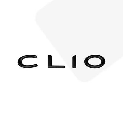 3D Metal Car Styling Letter Emblem Rear Trunk Badge Body Sticker For CLIO Logo 2 3 4 Tailgate Nameplate Auto Accessories