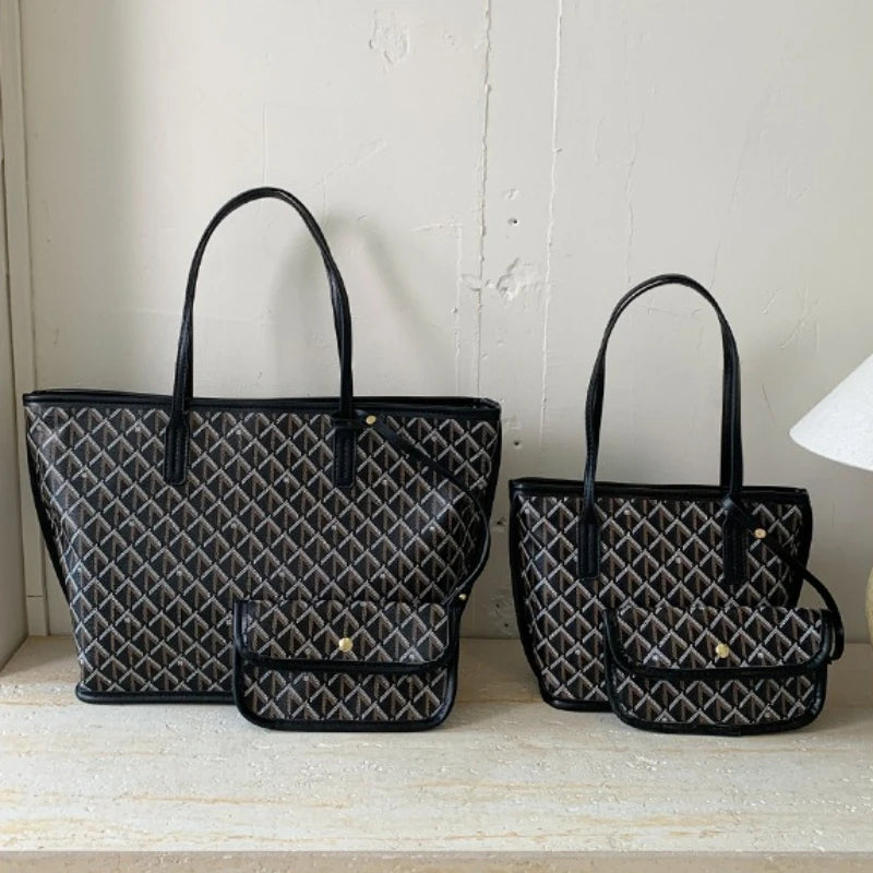 Women's Tote Bag New Simple Double Sided Available Mother and Child Large Capacity Casual Handbag Shopping Bag Tote Bag