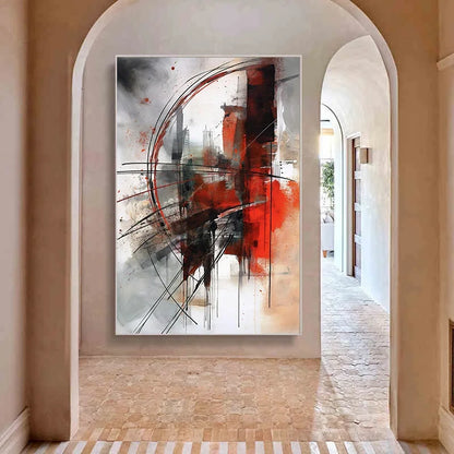 Classic Abstract Wall Art Matte Colour Oil Painting on Canvas Print Poster Home Decor Living Room Bedroom Decorative Painting
