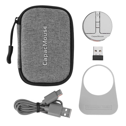 3 Mode BT 5.2/2.4G/USB Computer Mouse 3 Adjustable DPI Wireless Mice Rechargeable Mini Capacitive Mouse With USB Receiver For PC