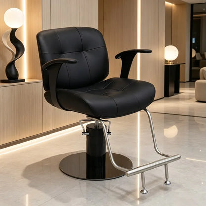 Modern Aesthetic Hair Barber Luxury Shop Hair Barber Fashionable Design Sillas De Barbería Profesional Commercial Furniture