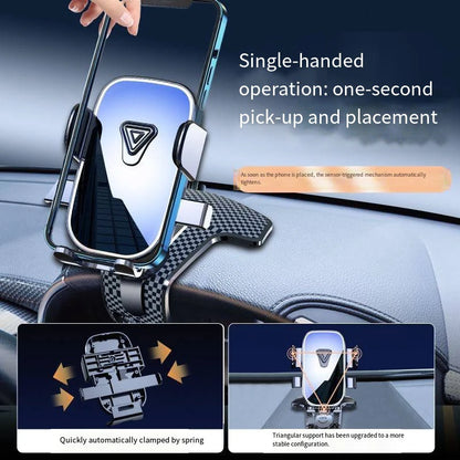 Mobile Phone Car Holder New Style Central Control Instrument PanelMulti-functional Car Universal Navigation Special Fixed Anti-s