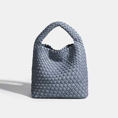 Designer bag Luxury 2025 woman bag Brand New Product PU Small size hand-woven bucket bag High quality Women's handbag